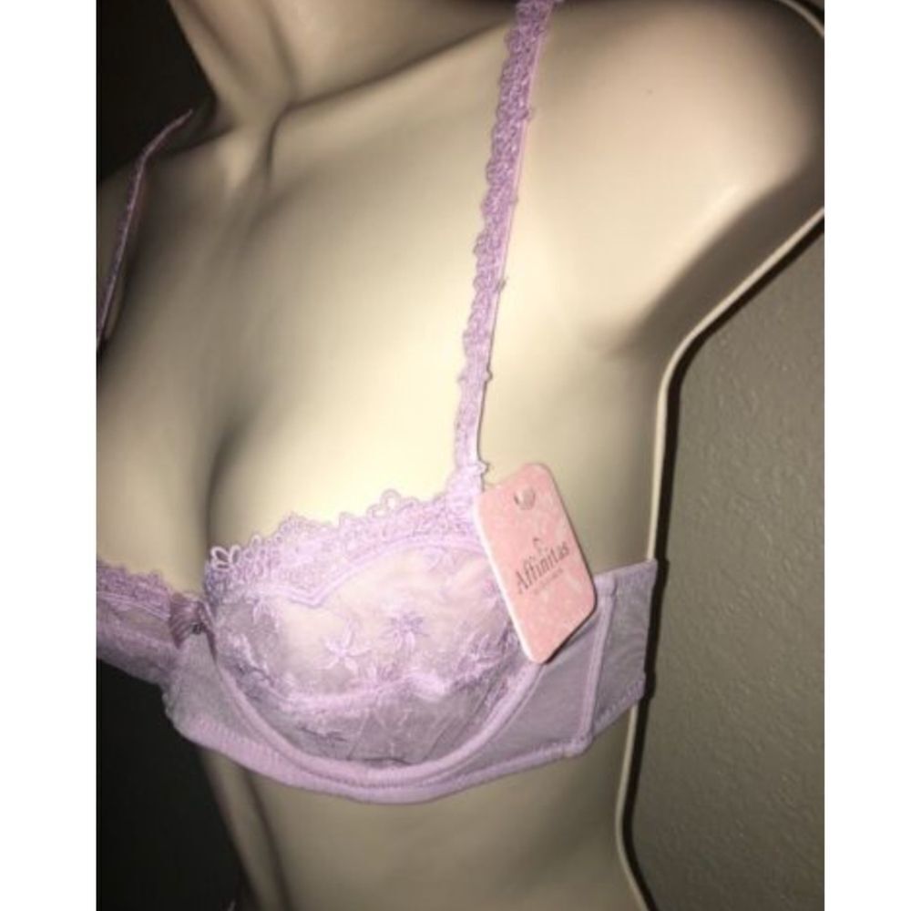 Affinitas 2pc Set Bra Panty Lavender Mist NWT - Picture 4 of 6